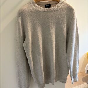 A.P.C. Gray Sweater for Men